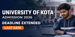 University of Kota Extends UG and PG Admission Deadline for 2026-27 at admission.uok.sisums.org; Check New Last Date to Apply